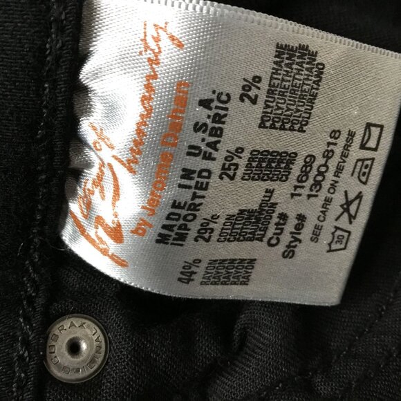 CITIZENS OF HUMANITY Women Black Avedon Skinny Jean Retro Revival Stretch 29 - Picture 12 of 12